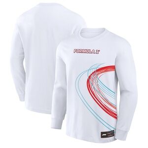 Men Formula 1 White Las Vegas Grand Prix
 Long Sleeve T-Shirt
Size:S MSRP $60.00